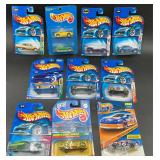 10 Assorted Hot Wheels Diecast Cars