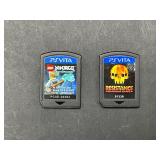 2 PS Vita Loose Games Ninjago & Resistence