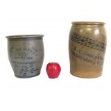Stenciled Stoneware