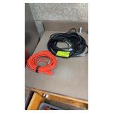 Two electrical extension cords