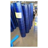 Lot of 20 ounce blue plastic cups