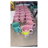 Lot of coffee mugs