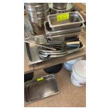 Lot of assorted miscellaneous stainless