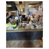 LOT OF ASSORTED BAR TOOLS AND MISC
