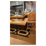 Sushi counter or millwork and stainless steel
