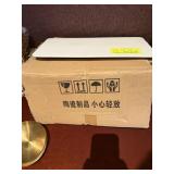 CASE OF WHITE RECTANGULER PLATES
