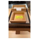 A lot of wood boxes and tray