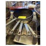 5  10 INCH NON STICK FRY PANS