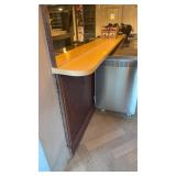 14 foot-long by 12 inch wide drink rail, must be