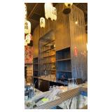 BUYER to remove Complete back bar to ceiling