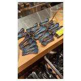 65 blue soup spoons