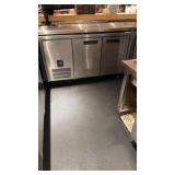 Two door lowboy cooler 56 inches long with side