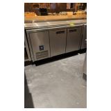 Two door under counter cooler 56 inches long