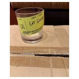 LOT OF SHORT GLASSES