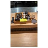 Lot of assorted salt shakers, etc.