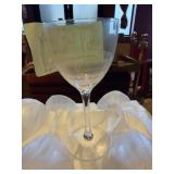 LOT OF STEM SHERRY GLASSES