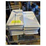 LOT OF LARGE RECTANGULAR PLATES