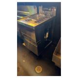 18 inches wide Perlick hand sink with glass