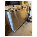 UNDERCOUNTER COOLER 2 DOOR 48 INCH STAINLESS