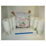 120 Pack Christmas Coffee Cups