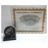 Signed Brent Burns Puck - MN WILD - w/COA