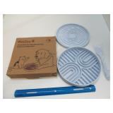 PetZee Slow Feeder Food Tray Set - New