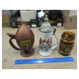 Mugs (incl. Green Bay Packers) and Matchbooks