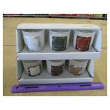 New Lg Candle Collection of 6 Scents by Threshhold