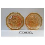 2 - Iris & Herringbone Plate