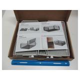 Versatile Hanging Shelf - Metal Mesh