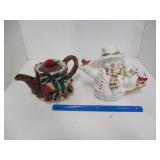 2 Collectible Teapots by Appletree & Dickinsons
