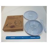 PetZee Slow Feeder Food Tray Set - New
