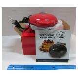 New - Personal Waffle Maker