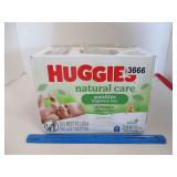 New Huggies Natural Care Wipes - 288ct