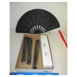 4 New Folding Fans