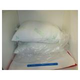 2 New Queen Size Bamboo Pillows