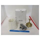 New Cordless Rechargeable Wall Lamp w Remote