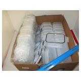 Large Group Plastic Food Storage Containers