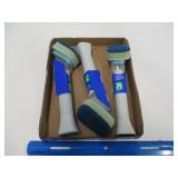 Dish Scrubber with Soap Holding Compartment- 3 New