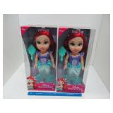 Disney Princess Toy Doll Ariel - New set of 2