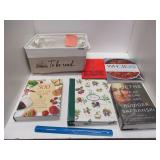 Bookbag Bin with Books