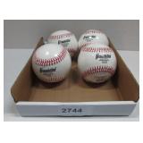(4) NEW - Franklin Baseballs