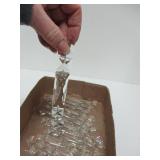 Lot - Glass Lamp / Chandelier Dangle Prisms