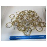 Lot New 2' Bronze Rings rated for 150lbs