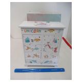 New Girls Unicorns Jewelry Box