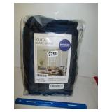 2 New 52 x 90 Blue Curtain Panels