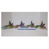 Metal Hummingbird Wall Art
