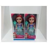 Disney Princess Toy Doll Ariel - New set of 2