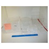 New Set of 6 Acrylic Display Risers