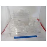 New Plastic Storage Organizing Bin Set